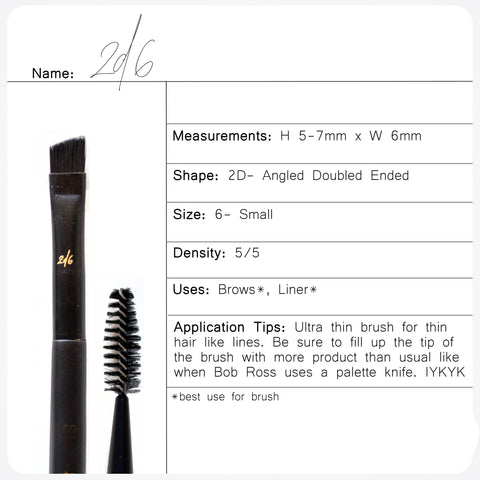 2d6 | Eyeliner and Brow